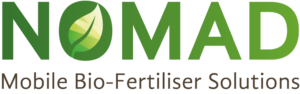 NOMAD logo with subtitle MObiel Bio-Fertiliser Solutions